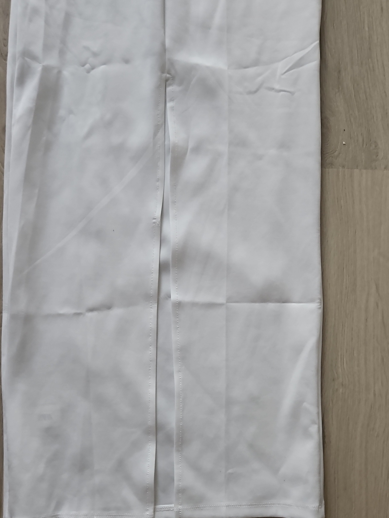 Zara Sleek White Tank Maxi Dress — image 6 of 6